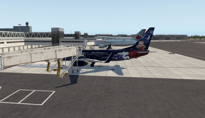 737-800 MAX at EHAM ramp
xPlane 11.50 w/Vulcan Metal, the graphics in this Flight Simulator far pass any version of P3D and rank right up there with MSFS2024 for sure. Not sure what xplanes version is like of the latest release of 12 yet.
